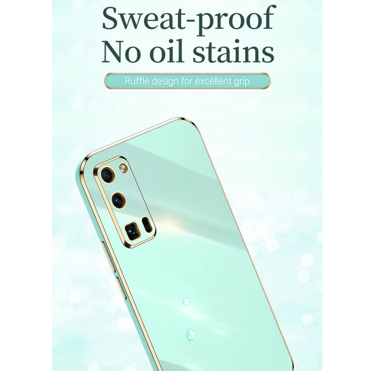 For Honor 30 Youth XINLI Straight 6D Plating Gold Edge TPU Shockproof Case