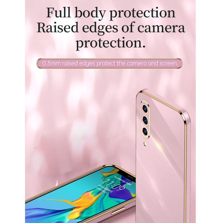 For Honor Play 3 XINLI Straight 6D Plating Gold Edge TPU Shockproof Case