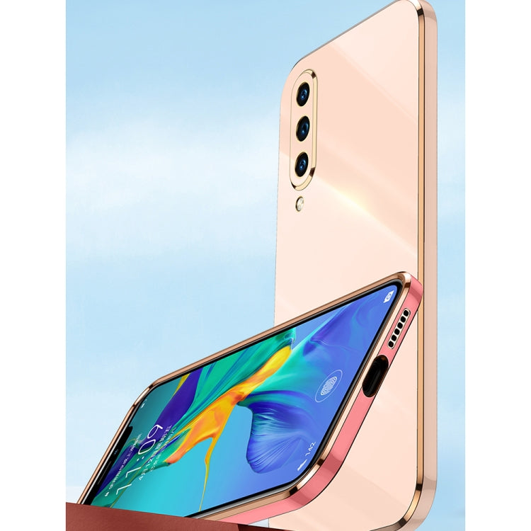 For Honor Play 3 XINLI Straight 6D Plating Gold Edge TPU Shockproof Case