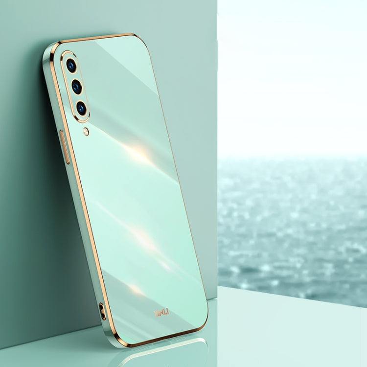 For Honor Play 3 XINLI Straight 6D Plating Gold Edge TPU Shockproof Case