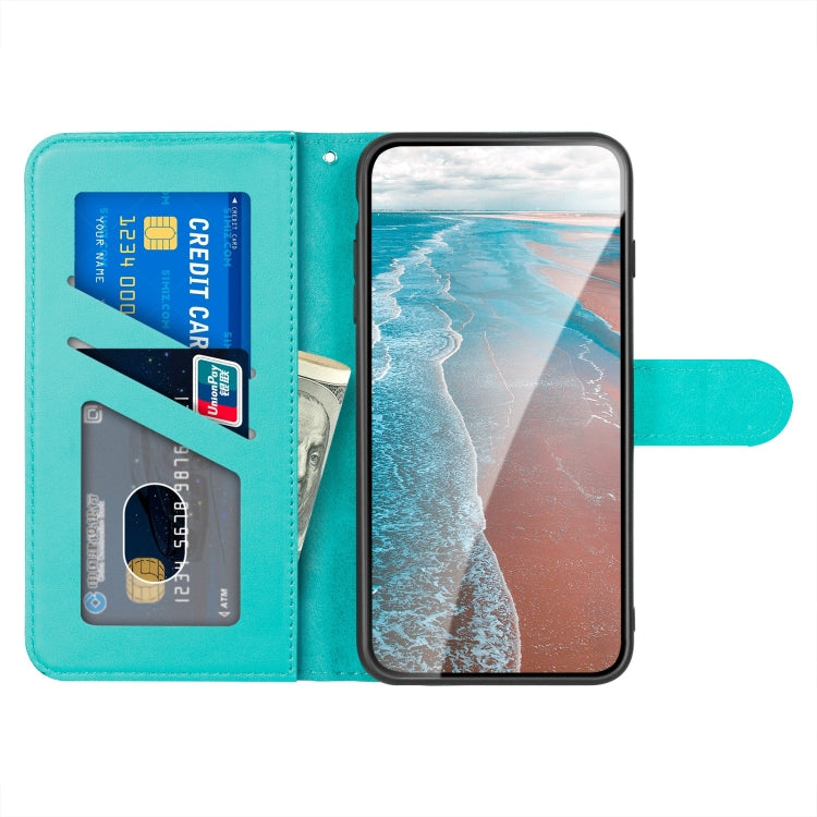 For Google Pixel 5 Sika Deer Embossing Pattern Horizontal Flip PU Leather Case with Holder & Card Slot & Wallet & Photo Frame