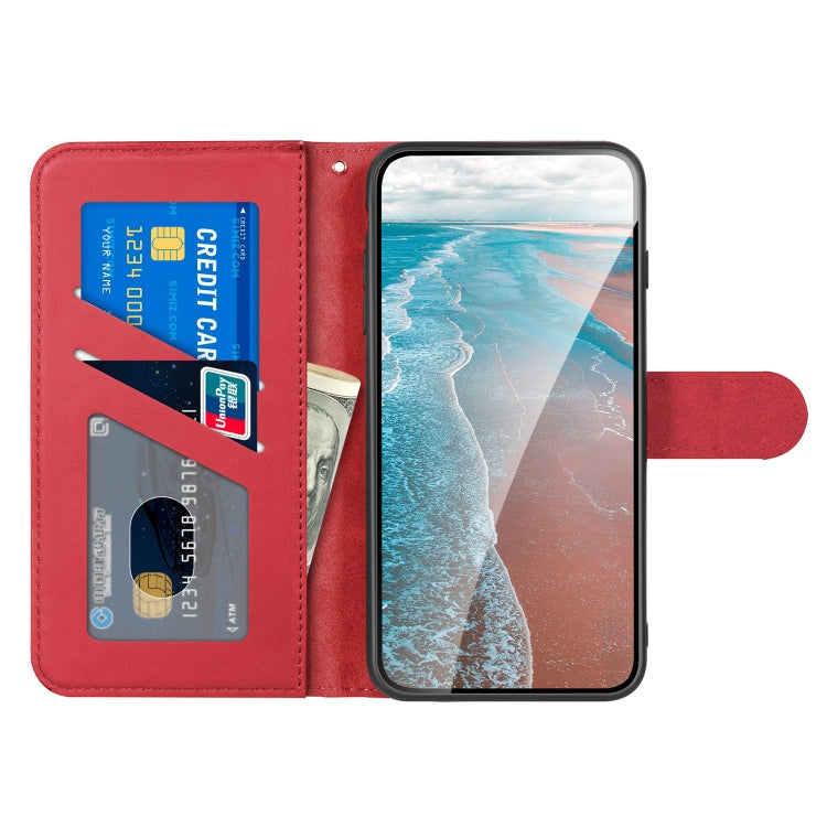 For Xiaomi Redmi 9C Sika Deer Embossing Pattern Horizontal Flip PU Leather Case with Holder & Card Slot & Wallet & Photo Frame