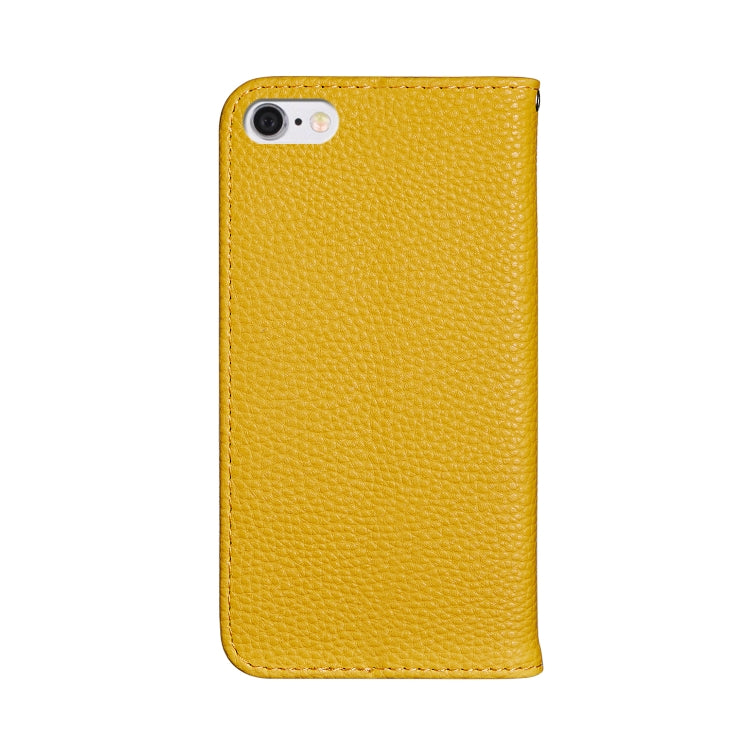 For iPhone 6 Litchi Texture Horizontal Flip Leather Case with Holder & Card Slots