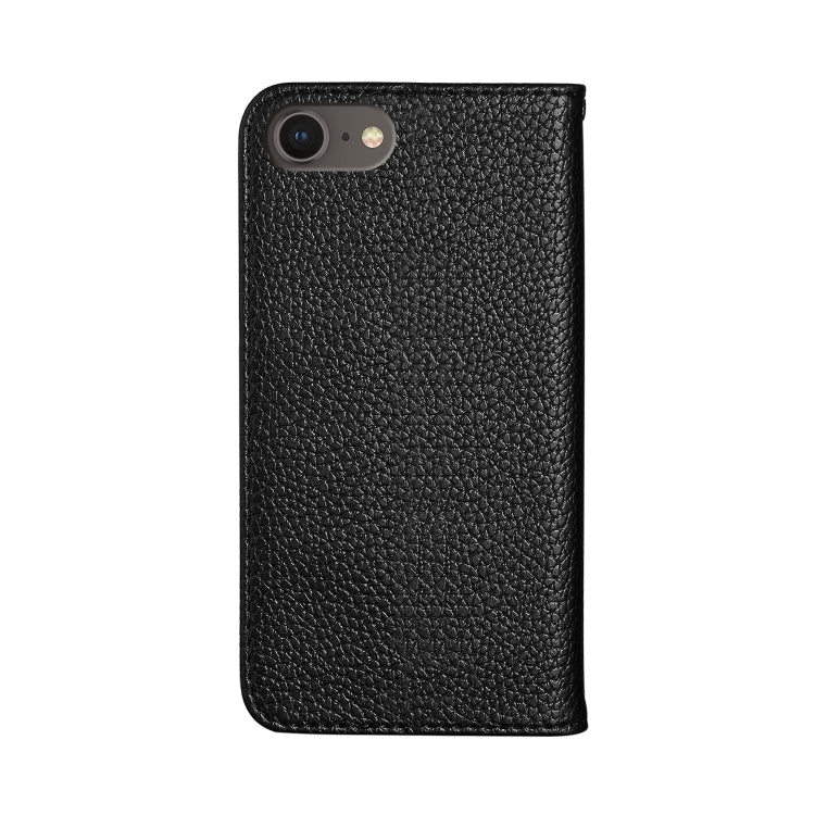 For iPhone 7 Litchi Texture Horizontal Flip Leather Case with Holder & Card Slots