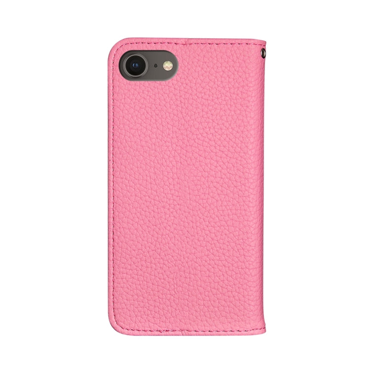 For iPhone 7 Litchi Texture Horizontal Flip Leather Case with Holder & Card Slots