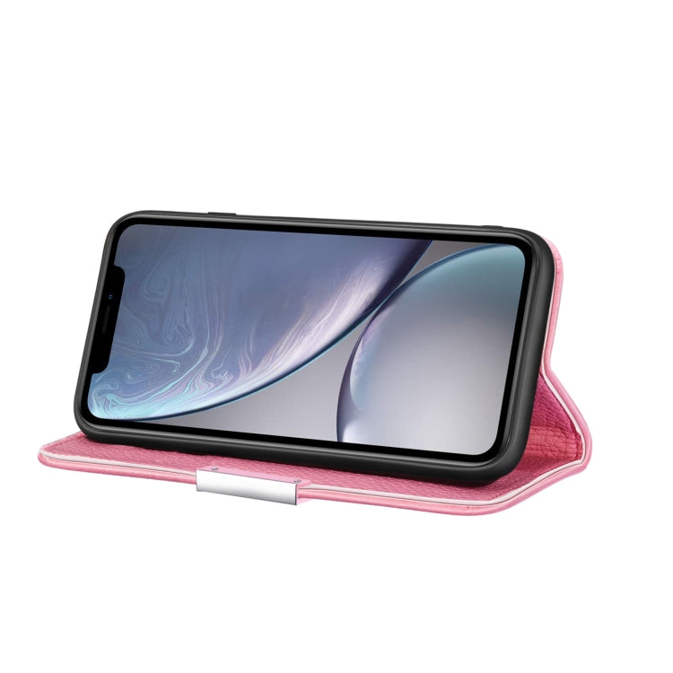 For iPhone XR Litchi Texture Horizontal Flip Leather Case with Holder & Card Slots