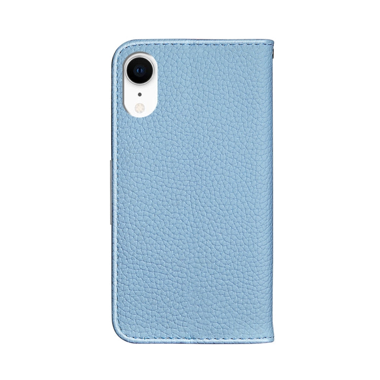 For iPhone XR Litchi Texture Horizontal Flip Leather Case with Holder & Card Slots
