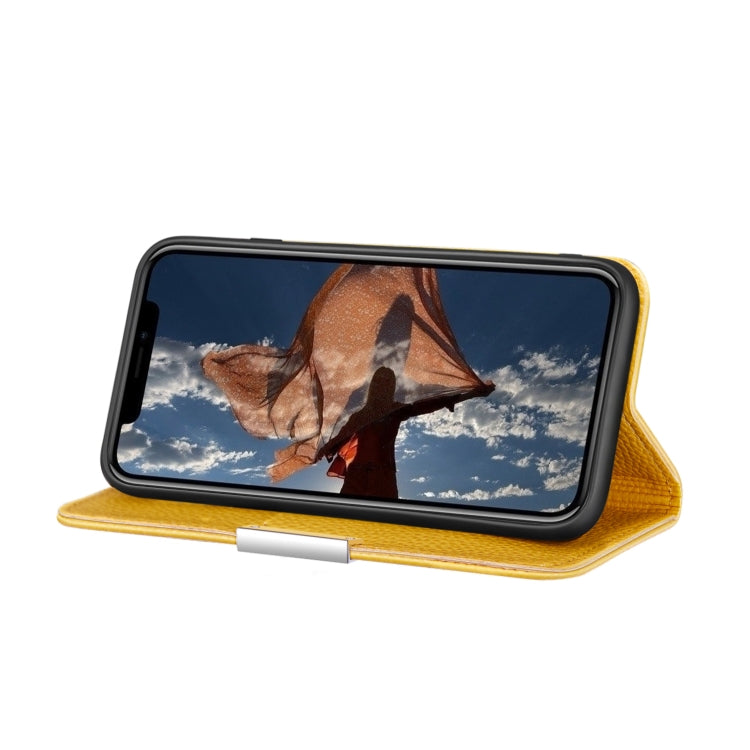For iPhone XS Max Litchi Texture Horizontal Flip Leather Case with Holder & Card Slots