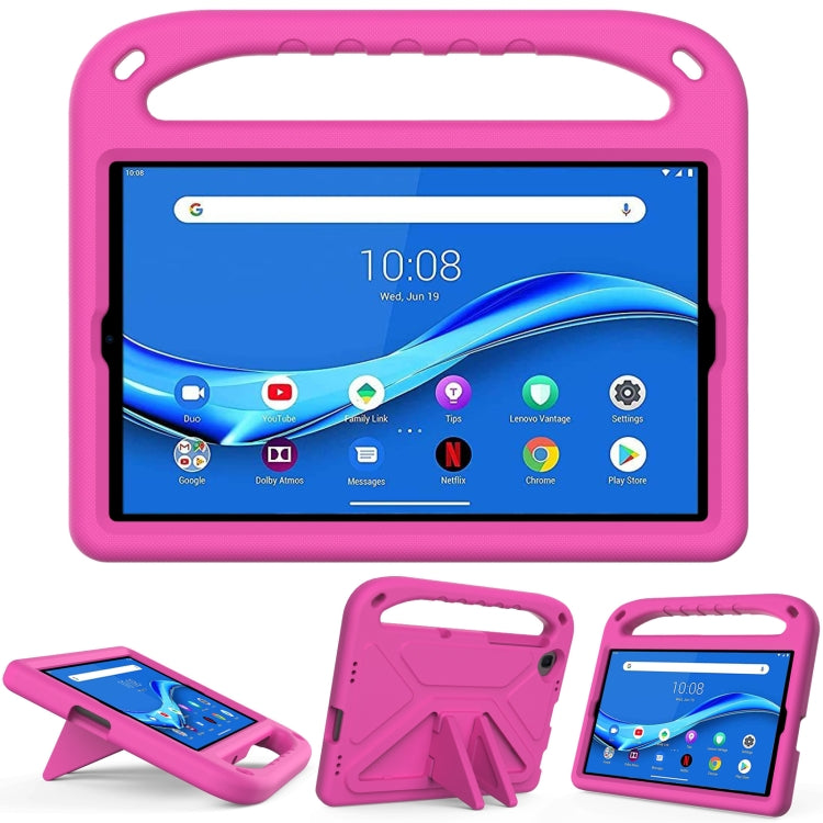 For Lenovo Tab M10 FHD Plus TB-X606F / TB-X606M Handle Portable EVA Shockproof Protective Case with Triangle Holder