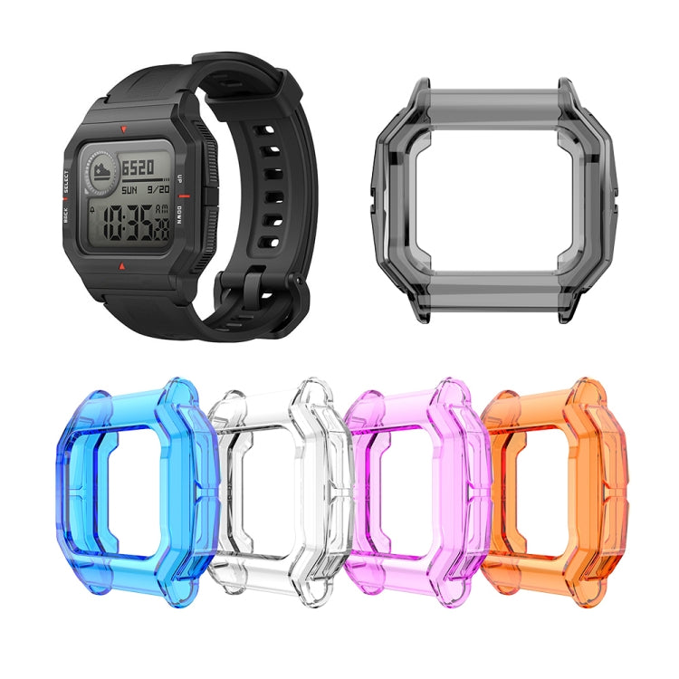 For Amazfit Neo TPU Half-pack Candy Color Protective Case