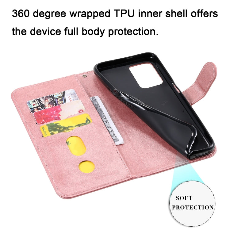 For OPPO Realme GT 5G Fashion Calf Texture Zipper Horizontal Flip Leather Case with Stand & Card Slots & Wallet Function