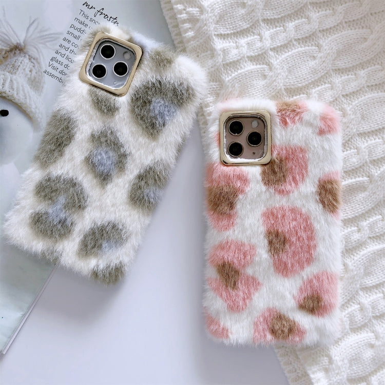 For iPhone 11 Mink Plush Phone Protect Case