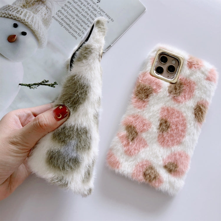 For iPhone 11 Mink Plush Phone Protect Case