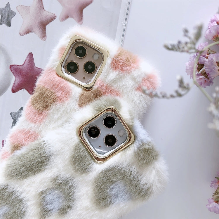For iPhone 11 Pro Mink Plush Phone Protect Case