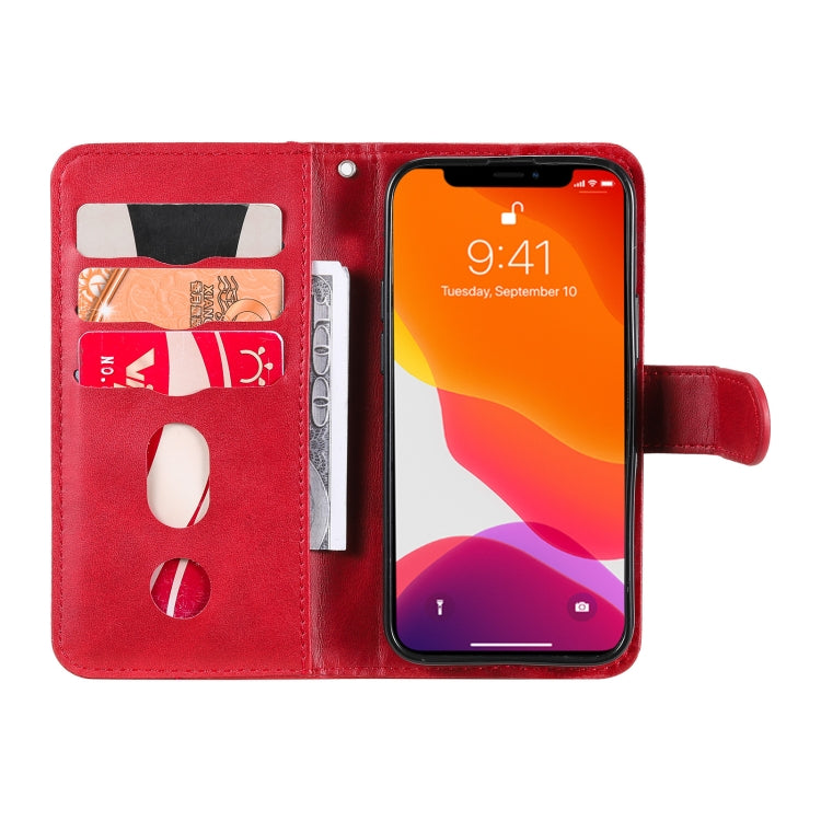 For iPhone 13 mini Fashion Calf Texture Zipper Horizontal Flip Leather Case with Stand & Card Slots & Wallet Function