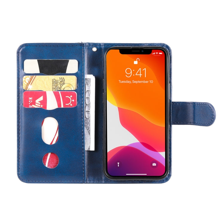 For iPhone 13 mini Fashion Calf Texture Zipper Horizontal Flip Leather Case with Stand & Card Slots & Wallet Function
