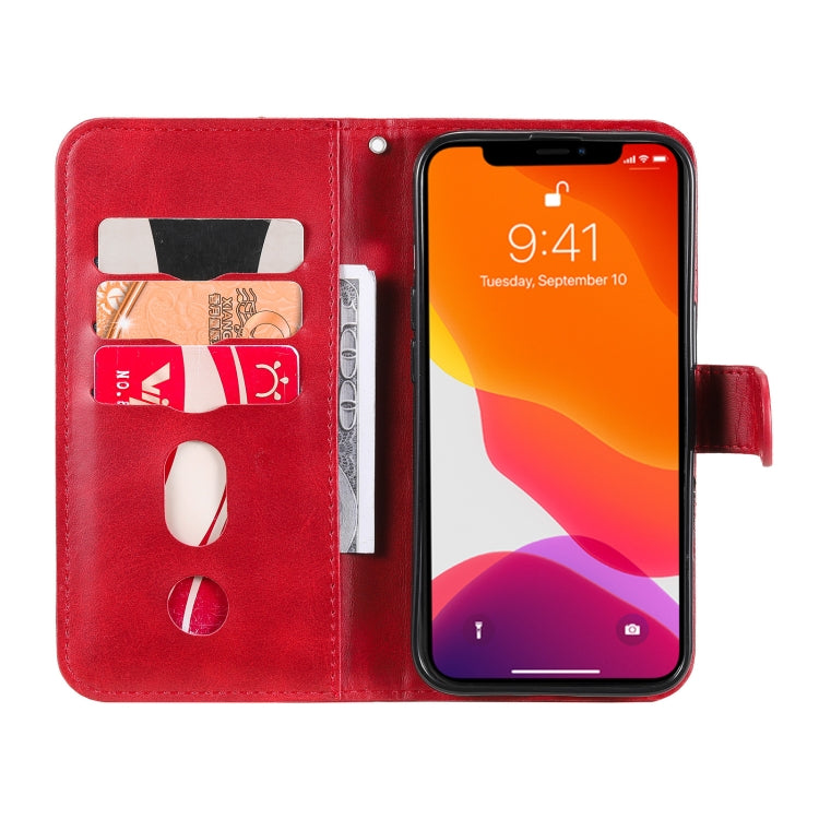 For iPhone 13 Fashion Calf Texture Zipper Horizontal Flip Leather Case with Stand & Card Slots & Wallet Function