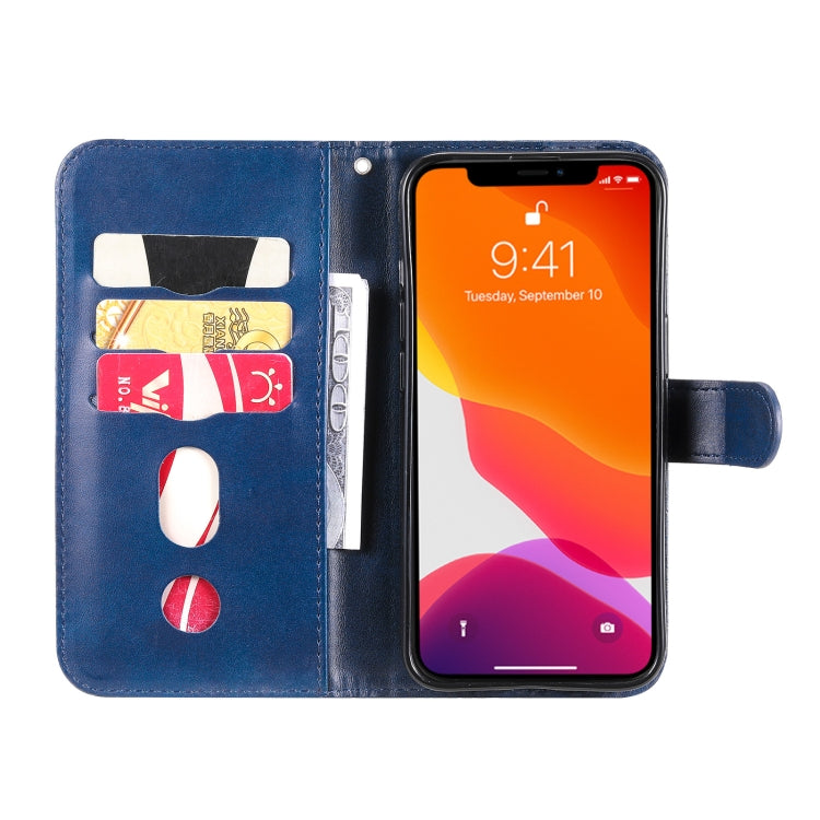 For iPhone 13 Fashion Calf Texture Zipper Horizontal Flip Leather Case with Stand & Card Slots & Wallet Function