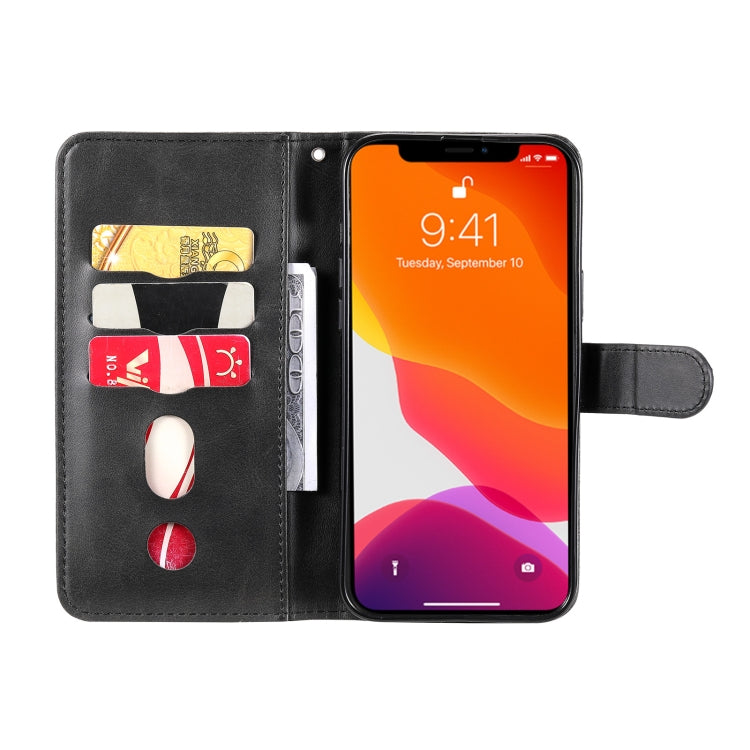 For iPhone 13 Pro Max Fashion Calf Texture Zipper Horizontal Flip Leather Case with Stand & Card Slots & Wallet Function