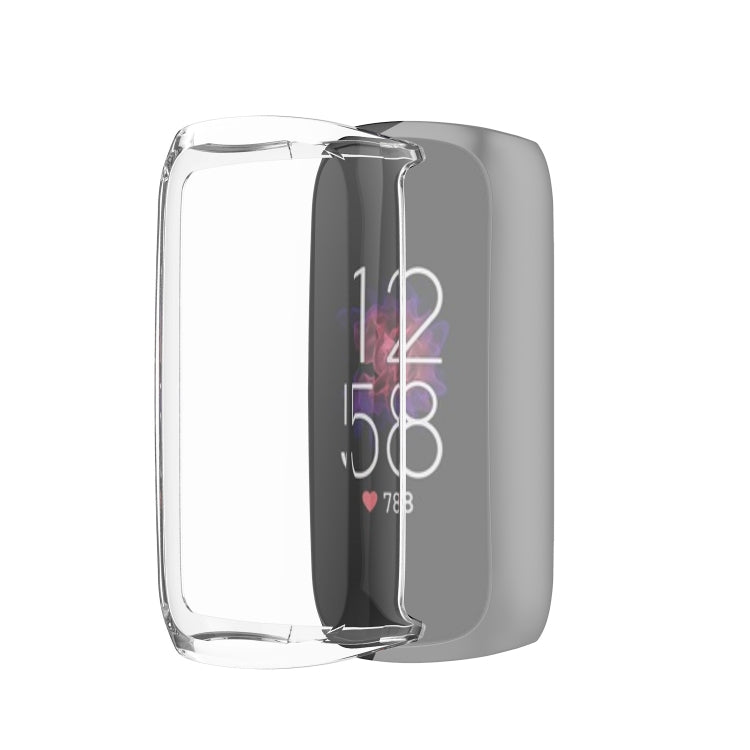 For Fitbit Luxe Full Coverage TPU Electroplating Protective Case Cover