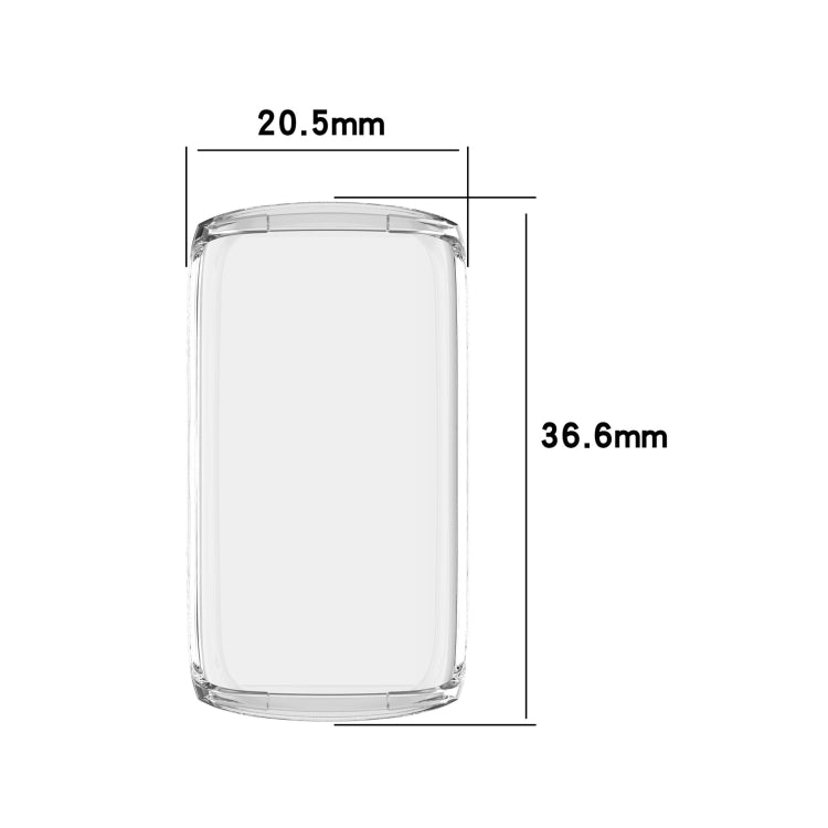 For Fitbit Luxe Full Coverage TPU Electroplating Protective Case Cover
