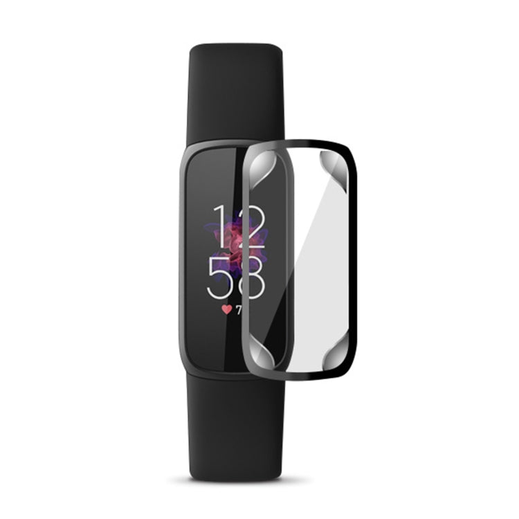 For Fitbit Luxe Full Coverage TPU Electroplating Protective Case Cover