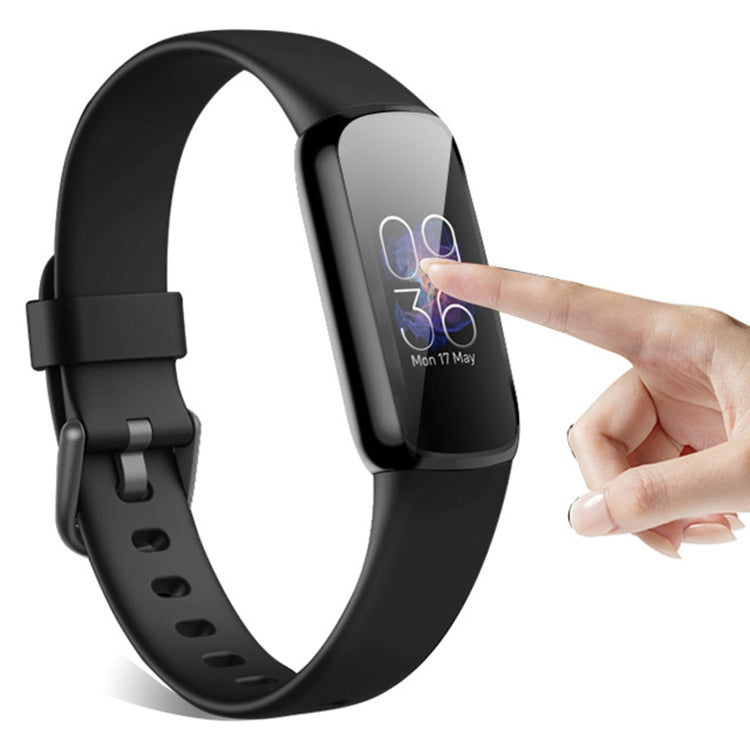 For Fitbit Luxe Full Coverage TPU Electroplating Protective Case Cover