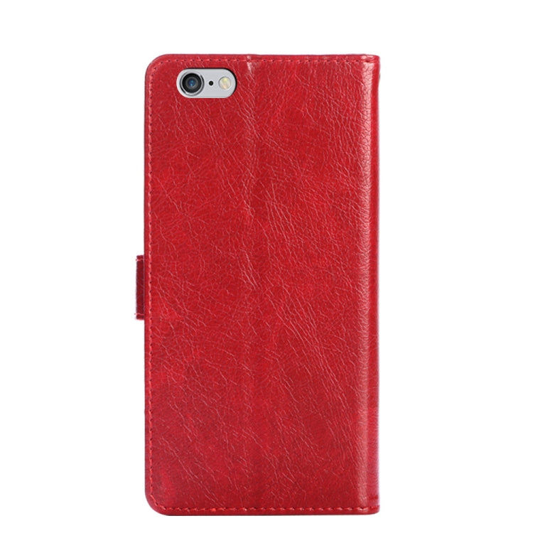 Zipper Bag PU + TPU Horizontal Flip Leather Case with Holder & Card Slot & Wallet & Lanyard For iPhone 6 / 6S