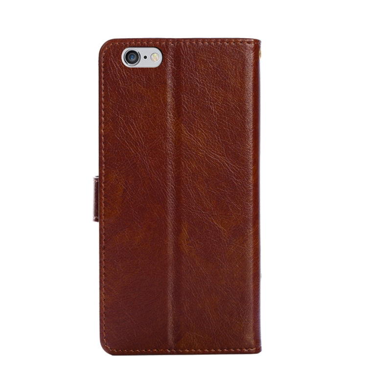 Zipper Bag PU + TPU Horizontal Flip Leather Case with Holder & Card Slot & Wallet & Lanyard For iPhone 6 / 6S