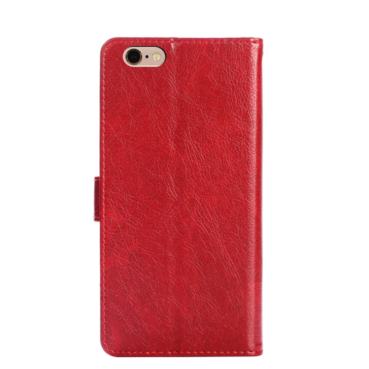 Zipper Bag PU + TPU Horizontal Flip Leather Case with Holder & Card Slot & Wallet & Lanyard For iPhone 6 Plus / 6s Plus