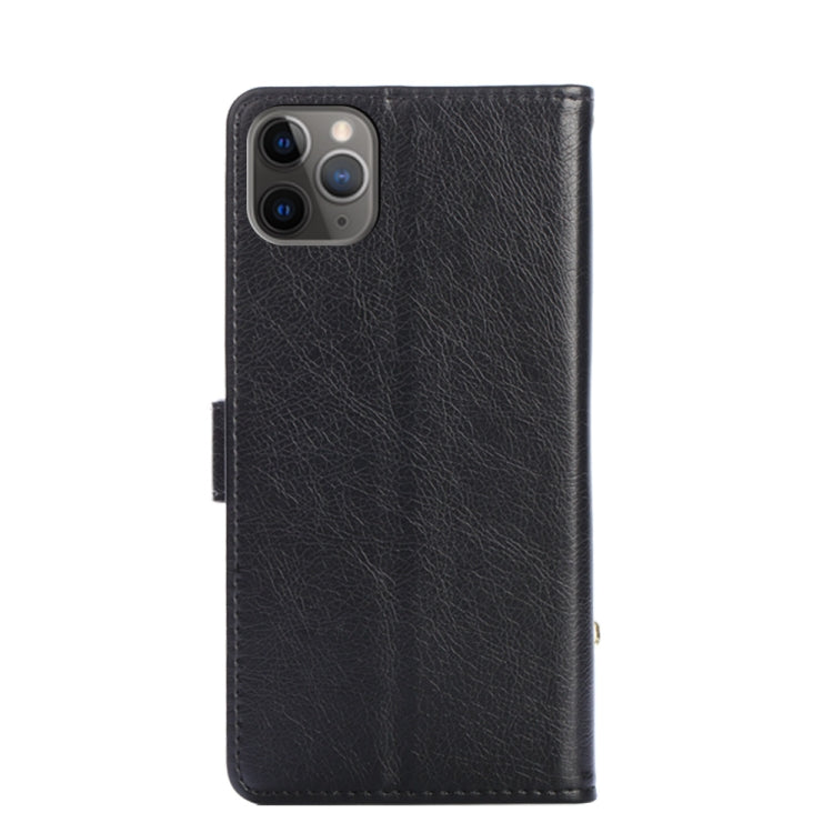 For iPhone 11 Pro Zipper Bag PU + TPU Horizontal Flip Leather Case with Holder & Card Slot & Wallet & Lanyard