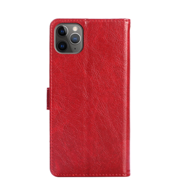 For iPhone 11 Pro Zipper Bag PU + TPU Horizontal Flip Leather Case with Holder & Card Slot & Wallet & Lanyard