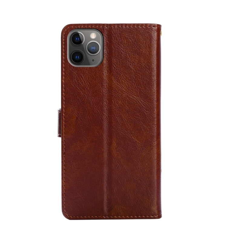 For iPhone 11 Pro Zipper Bag PU + TPU Horizontal Flip Leather Case with Holder & Card Slot & Wallet & Lanyard
