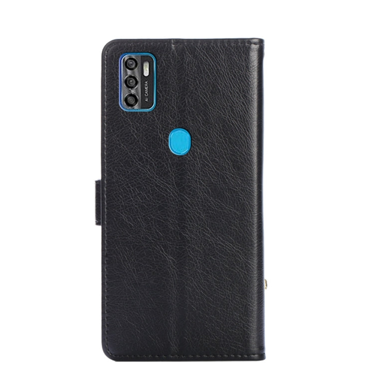 For ZTE Blade A7s 2020 Zipper Bag PU + TPU Horizontal Flip Leather Case with Holder & Card Slot & Wallet & Lanyard