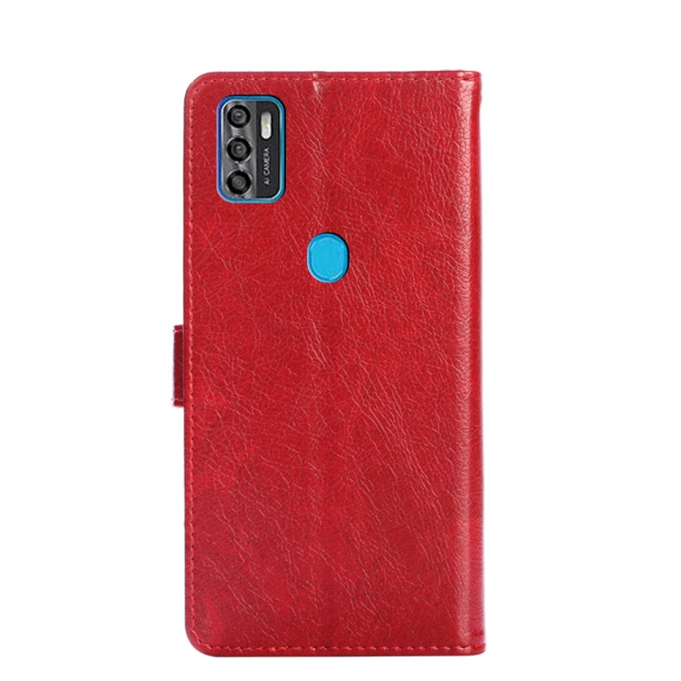 For ZTE Blade A7s 2020 Zipper Bag PU + TPU Horizontal Flip Leather Case with Holder & Card Slot & Wallet & Lanyard