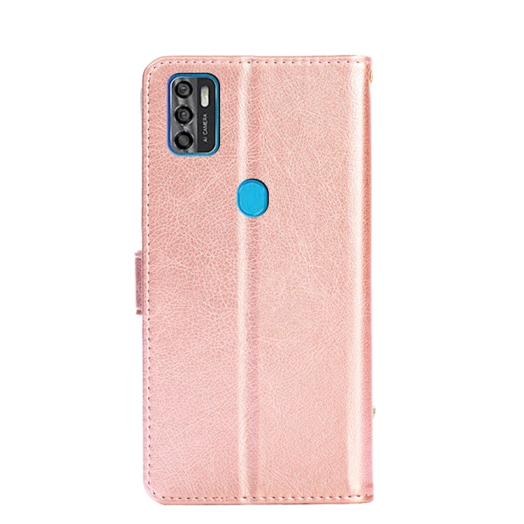 For ZTE Blade A7s 2020 Zipper Bag PU + TPU Horizontal Flip Leather Case with Holder & Card Slot & Wallet & Lanyard