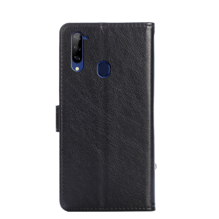 For ZTE Libero 5G Zipper Bag PU + TPU Horizontal Flip Leather Case with Holder & Card Slot & Wallet & Lanyard