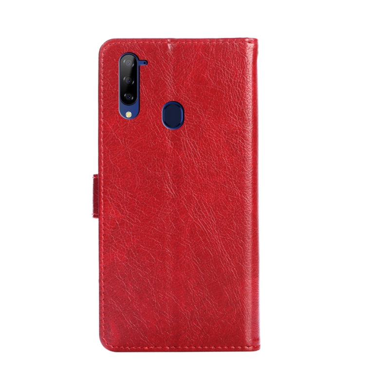 For ZTE Libero 5G Zipper Bag PU + TPU Horizontal Flip Leather Case with Holder & Card Slot & Wallet & Lanyard