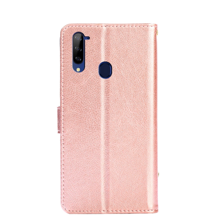 For ZTE Libero 5G Zipper Bag PU + TPU Horizontal Flip Leather Case with Holder & Card Slot & Wallet & Lanyard