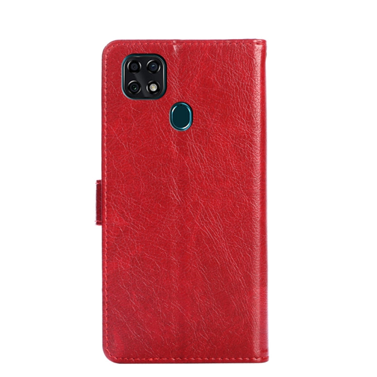For ZTE Blade 20 Zipper Bag PU + TPU Horizontal Flip Leather Case with Holder & Card Slot & Wallet & Lanyard