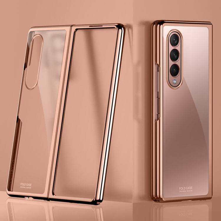 For Samsung Galaxy Z Fold3 5G Symphony Plating PC Shockproof Protective Case