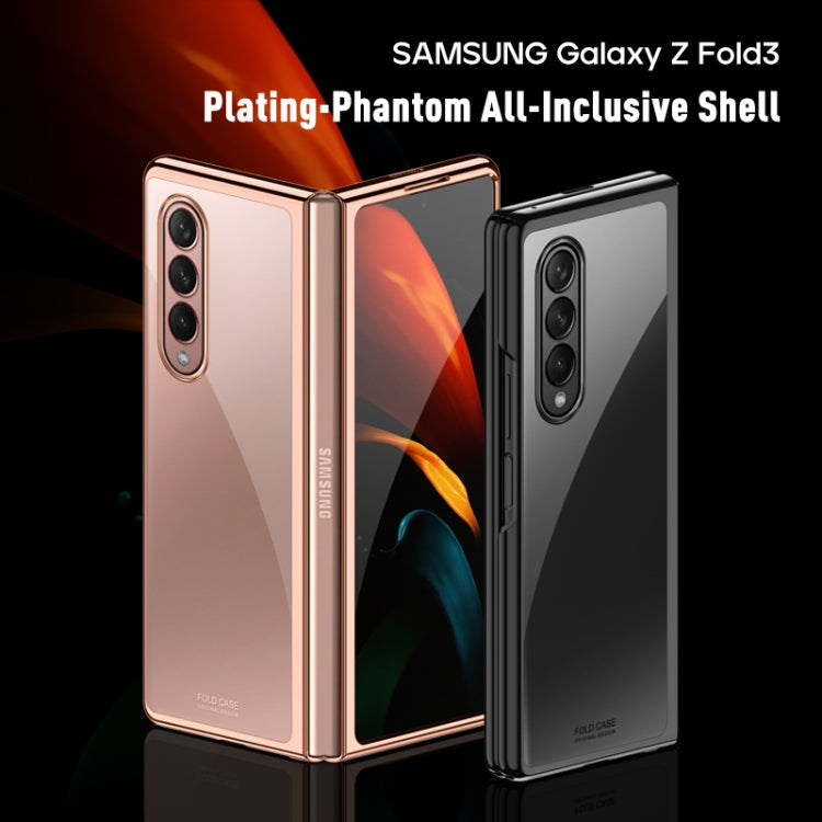 For Samsung Galaxy Z Fold3 5G Symphony Plating PC Shockproof Protective Case
