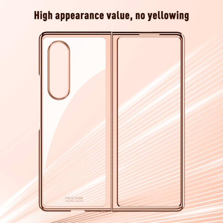 For Samsung Galaxy Z Fold3 5G Symphony Plating PC Shockproof Protective Case