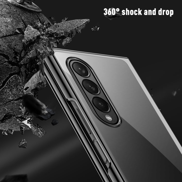 For Samsung Galaxy Z Fold3 5G Symphony Plating PC Shockproof Protective Case