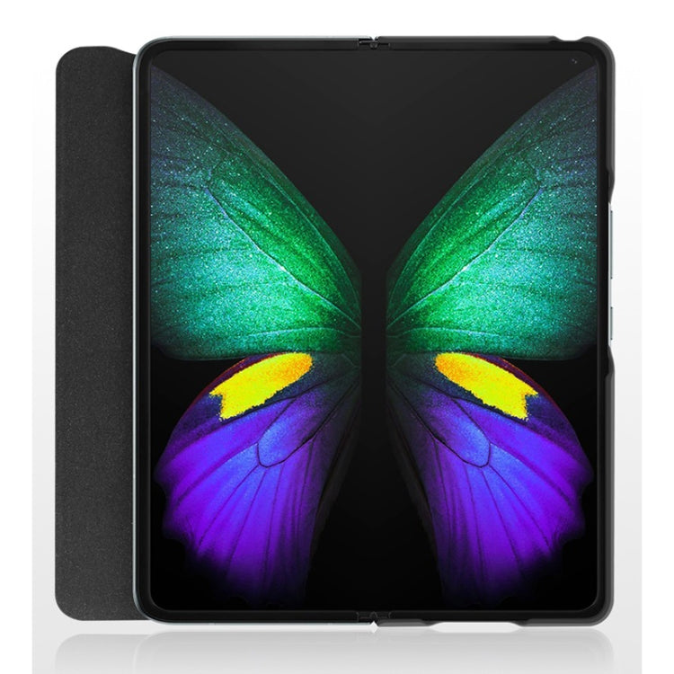 For Samsung Galaxy Z Fold3 5G Cowhide Shockproof Fold Leather Case
