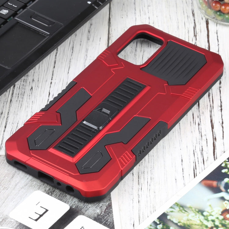 For Samsung Galaxy A02s 166mm  Vanguard Warrior All Inclusive Double-color Shockproof TPU + PC Protective Case with Holder