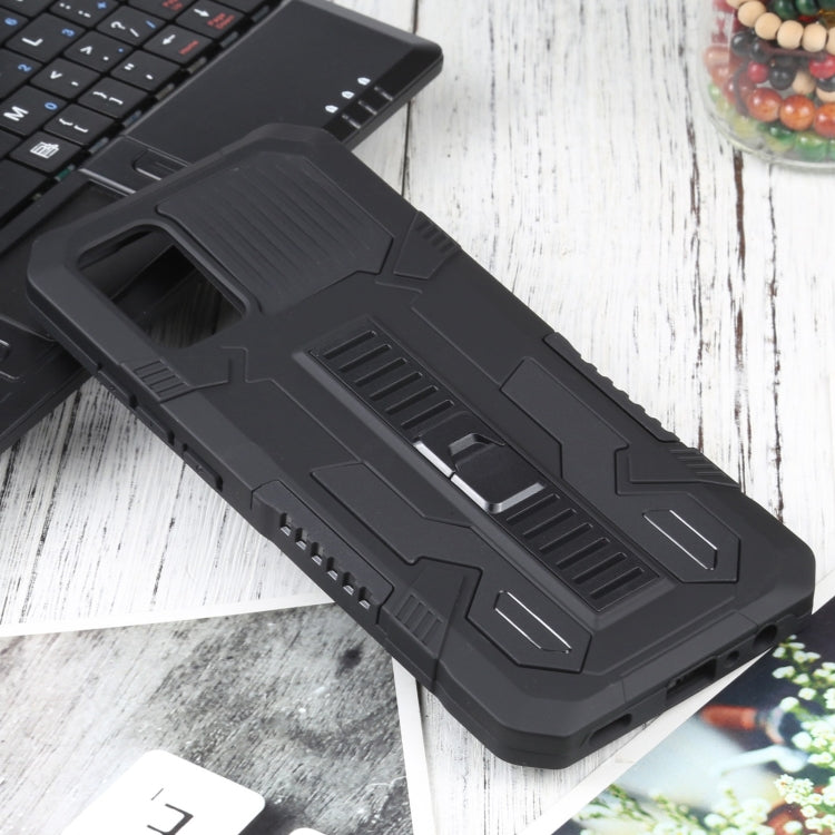 For Samsung Galaxy A02s 166mm  Vanguard Warrior All Inclusive Double-color Shockproof TPU + PC Protective Case with Holder