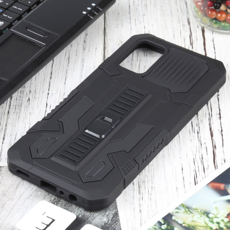 For Samsung Galaxy A02s 166mm  Vanguard Warrior All Inclusive Double-color Shockproof TPU + PC Protective Case with Holder