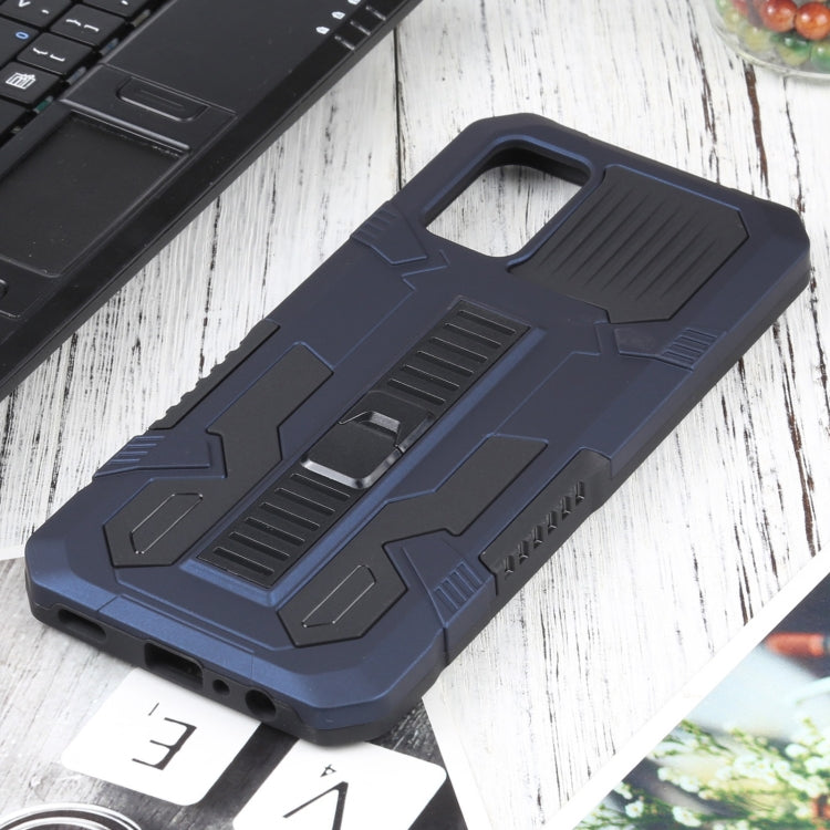 For Samsung Galaxy A02s 166mm  Vanguard Warrior All Inclusive Double-color Shockproof TPU + PC Protective Case with Holder