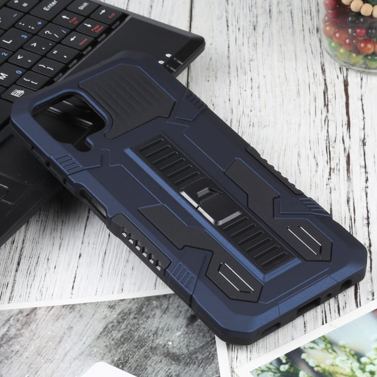 For Samsung Galaxy A22 4G / M32 4G Vanguard Warrior All Inclusive Double-color Shockproof TPU + PC Protective Case with Holder